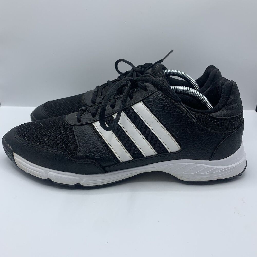 Adidas Black White Tech Response Athletic Golf Shoes Men’s Size 10